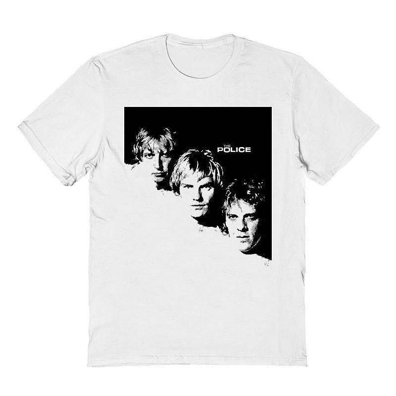 Mens The Police Tee White Product Image