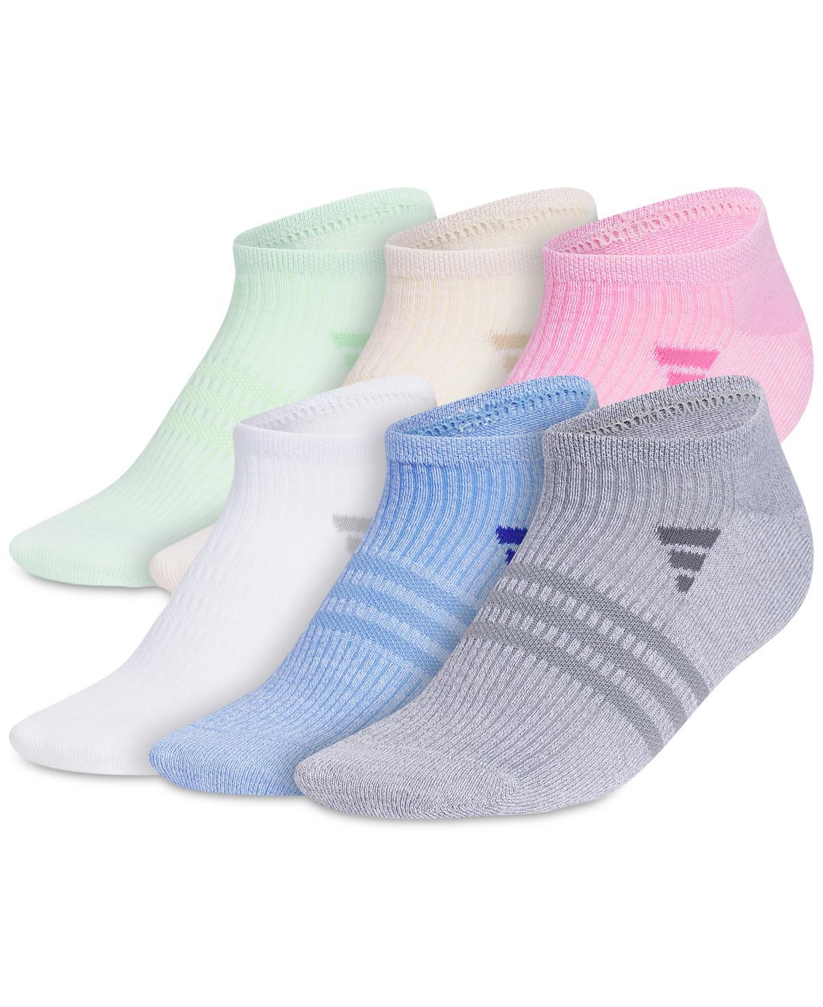 adidas Womens 6-Pk. Superlite 3.0 No Show Socks Product Image