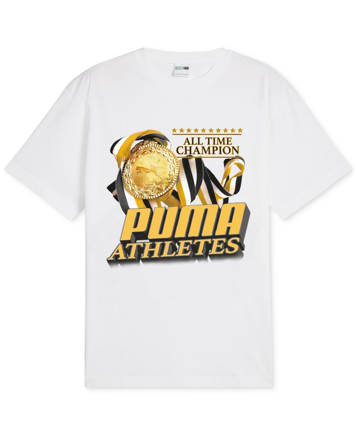 Puma Mens Medal Short-Sleeve Graphic T-Shirt Product Image