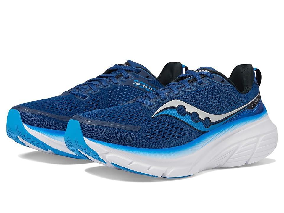 Saucony Mens Saucony Guide 17 - Mens Running Shoes Denim/Cloud Product Image