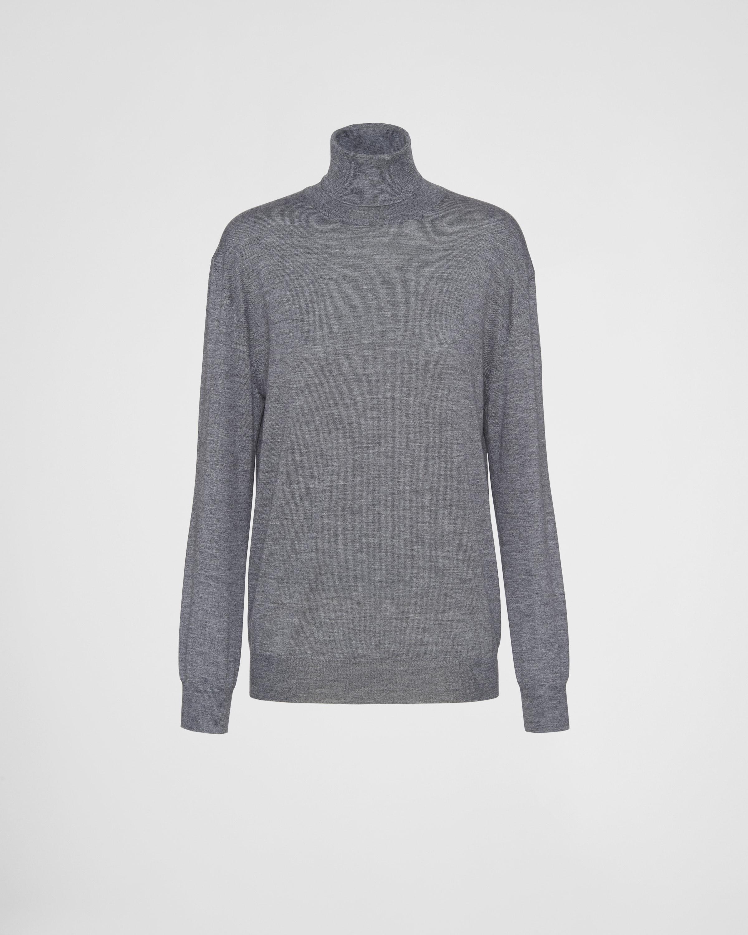 Cashmere and wool turtleneck sweater Product Image