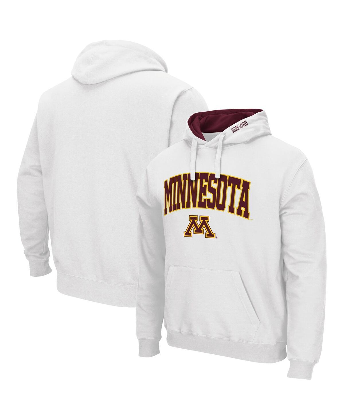 Mens Colosseum Minnesota Golden Gophers Arch & Logo 3.0 Pullover Hoodie Product Image