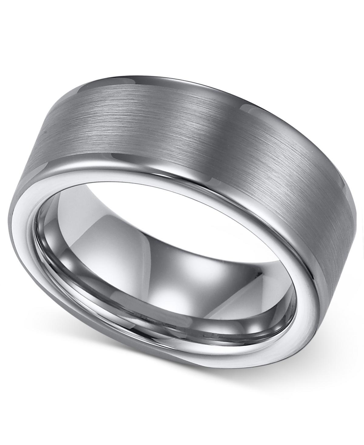 Triton Mens Tungsten Ring, 8mm Wedding Band Product Image