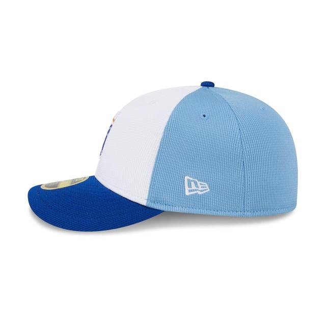 Kansas City Royals 2024 Batting Practice Low Profile 59FIFTY Fitted Hat Male Product Image