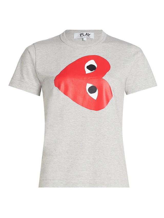 Womens Play Heart Logo T-Shirt Product Image