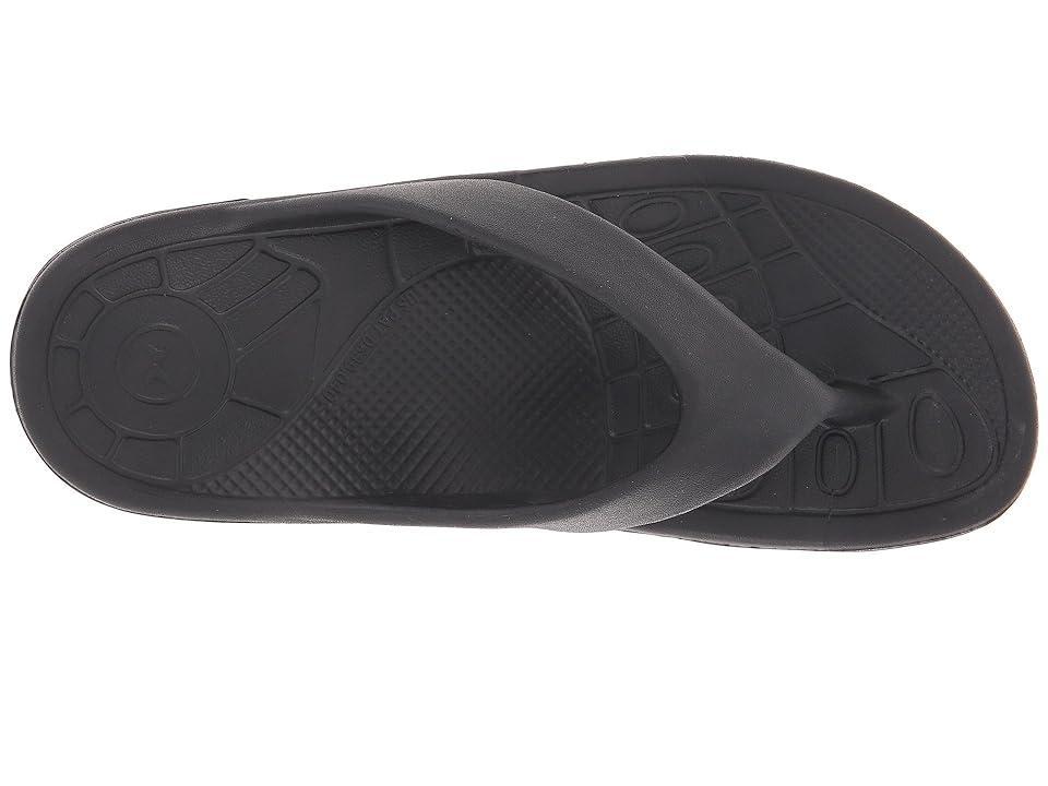 Aetrex Maui Flip (Black) Women's Sandals Product Image