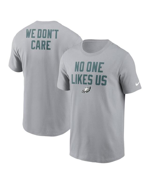 Mens Nike Gray Philadelphia Eagles Local T-shirt Product Image