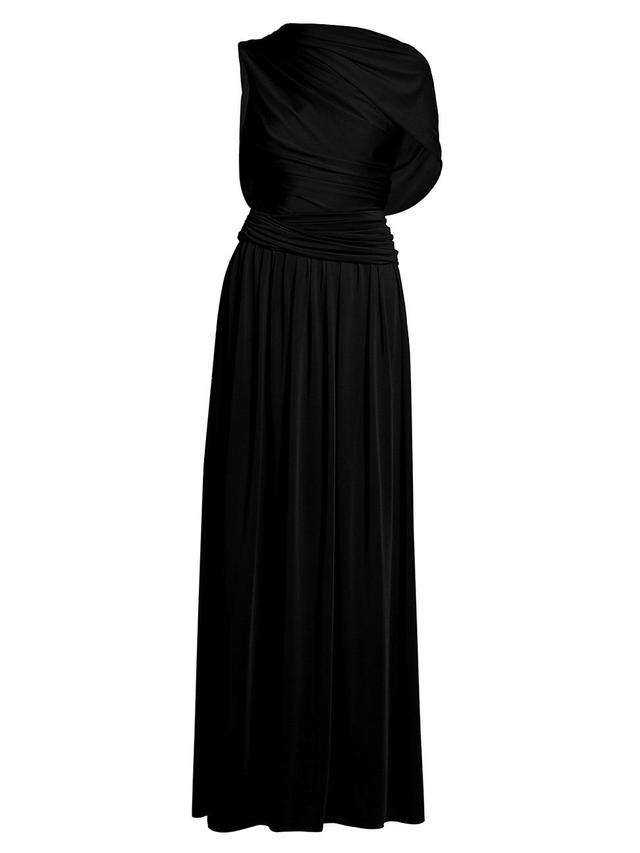 Womens Delphi Draped Maxi Dress Product Image