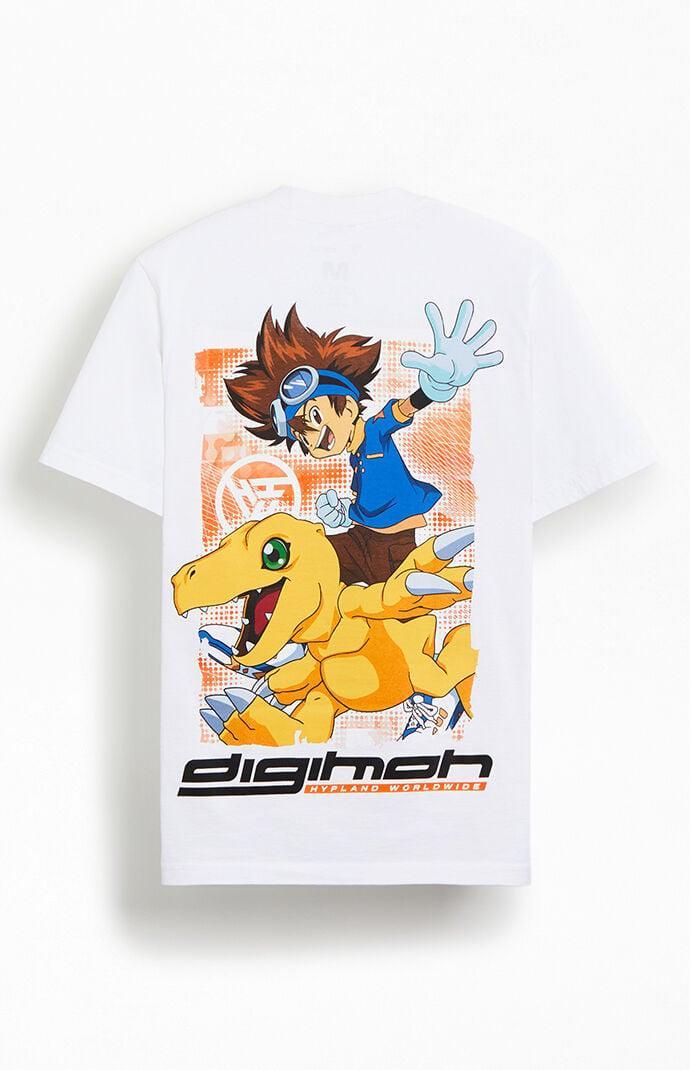 HYPLAND Men's Digimon Adventure T-Shirt Product Image