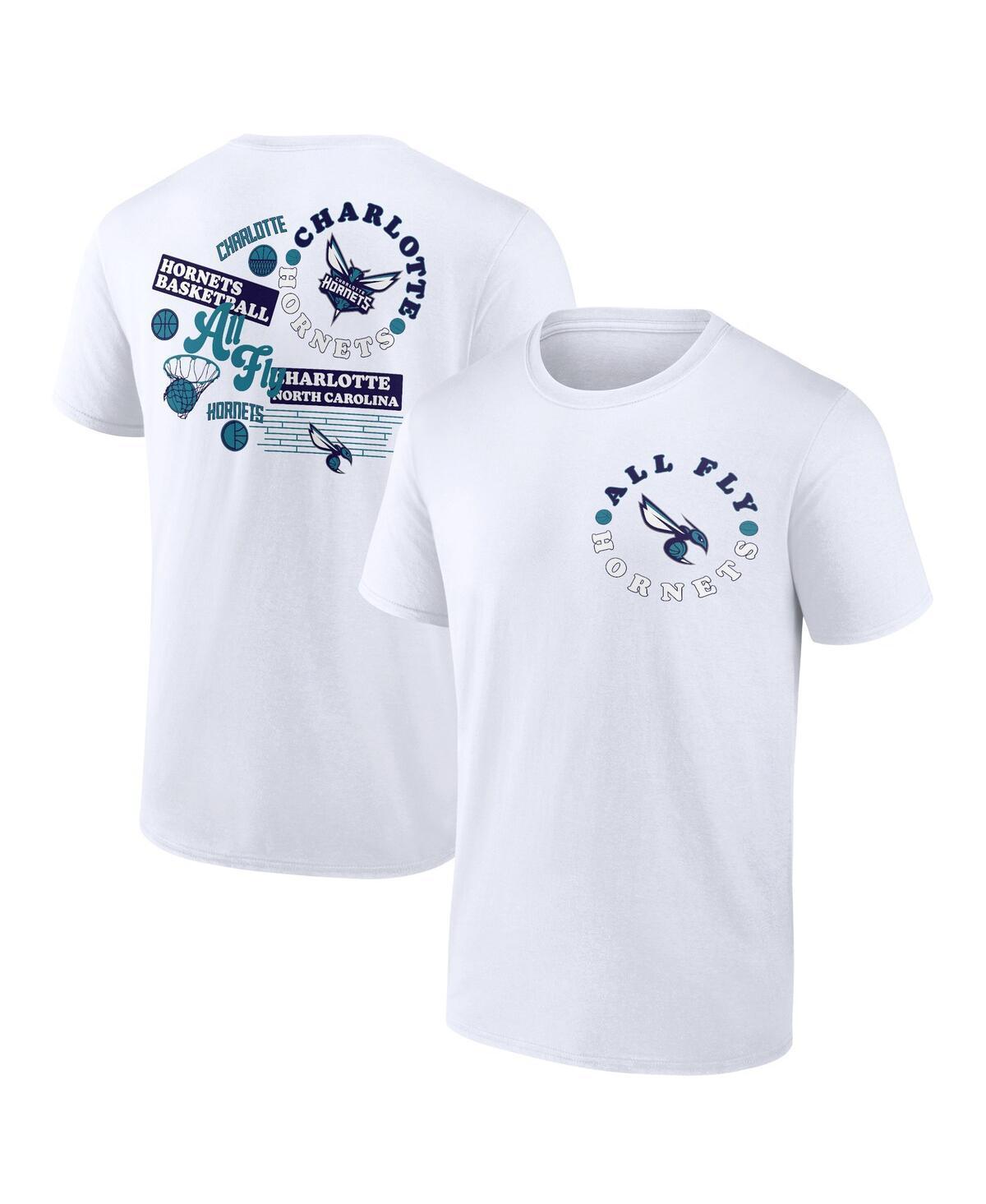 Mens Fanatics Branded White Charlotte Hornets Street Collective T-Shirt Product Image