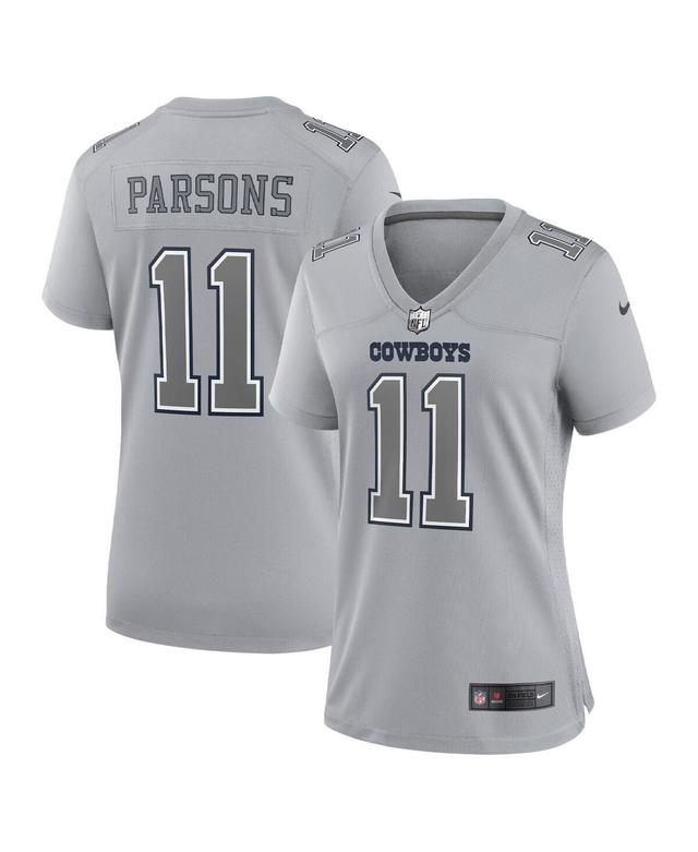 Womens Nike Micah Parsons Gray Dallas Cowboys Atmosphere Fashion Game Jersey - Gray Product Image