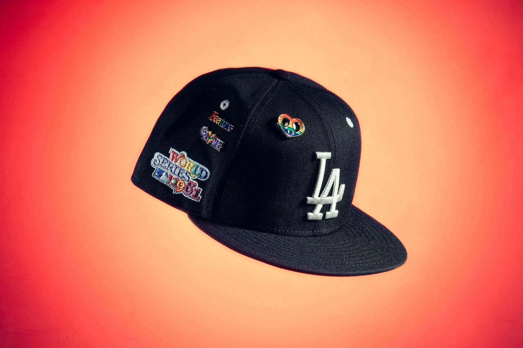 Feature x New Era 'Pride' 59Fifty Fitted - Los Angeles Dodgers Male Product Image