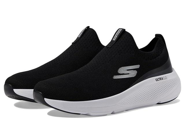 SKECHERS Go Run Elevate Knit Slip-On White) Women's Running Shoes Product Image