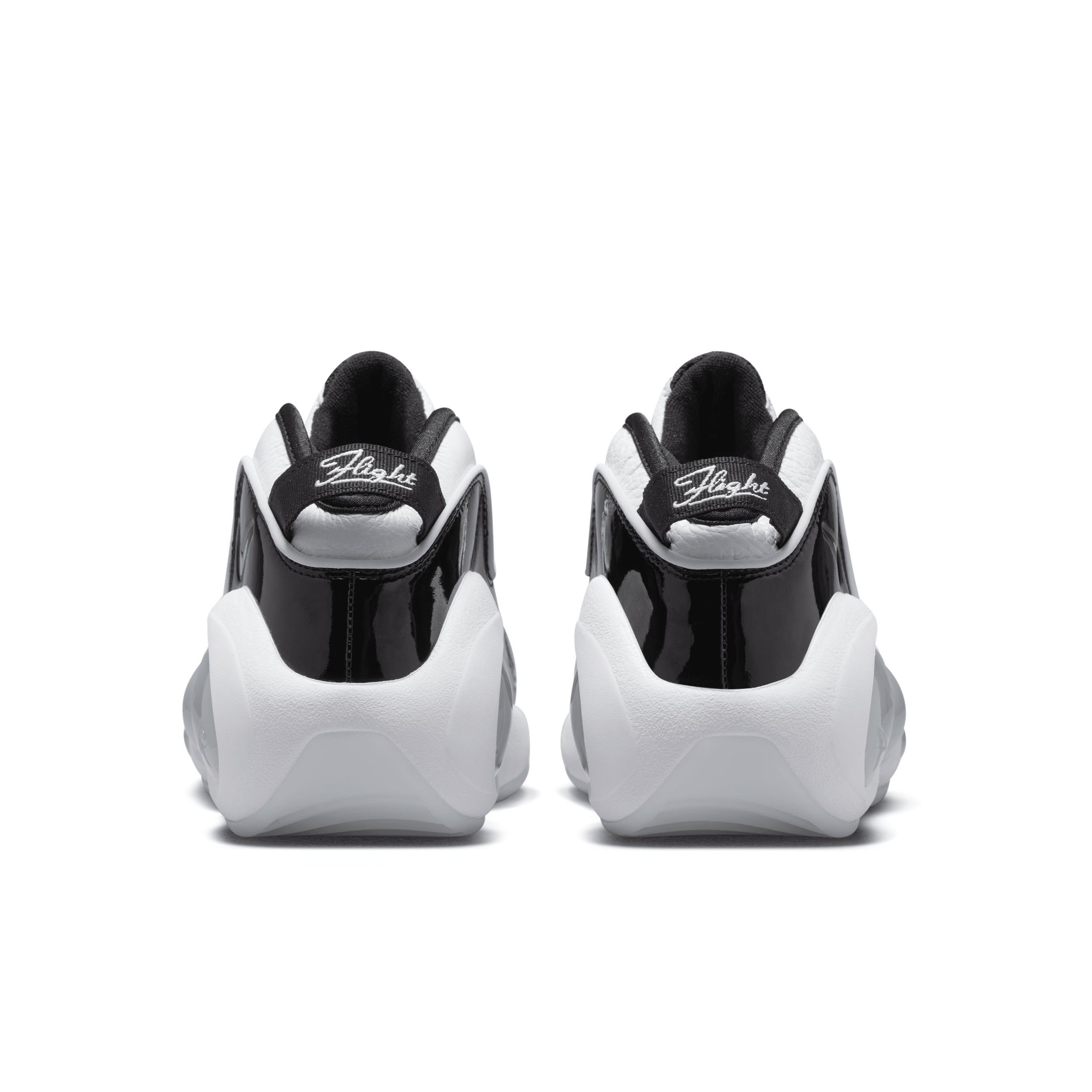 Nike Mens Nike Air Zoom Flight 95 - Mens Shoes White/Black/Grey Product Image