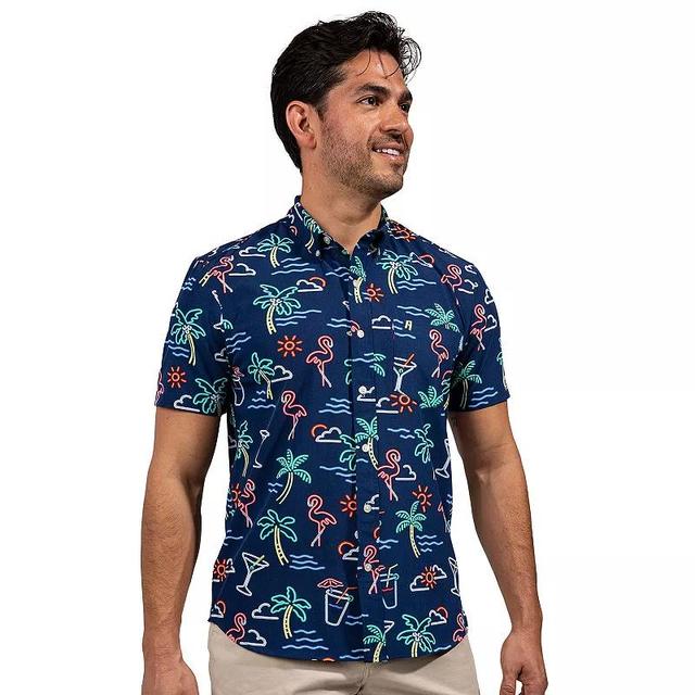 Chubbies One Man Wolfpack Friday Short Sleeve Woven Shirt Product Image