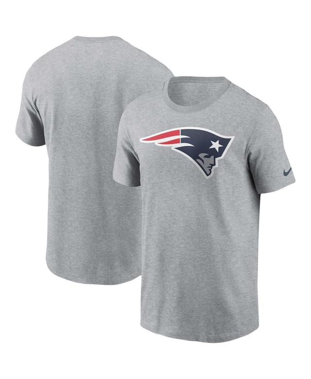 Mens Nike Gray New England Patriots Logo Essential T-shirt Product Image