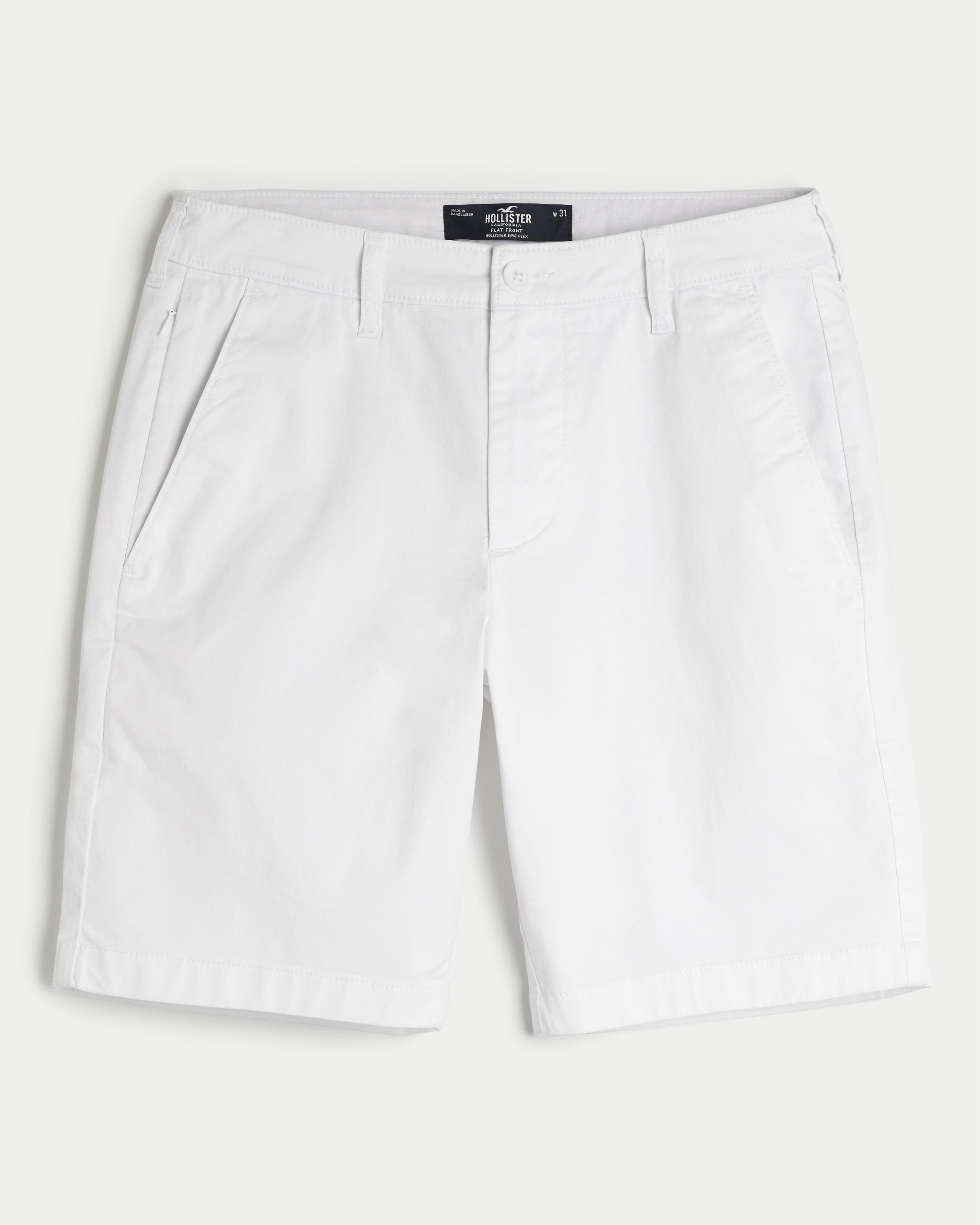 Twill Flat-Front Shorts 9" Product Image