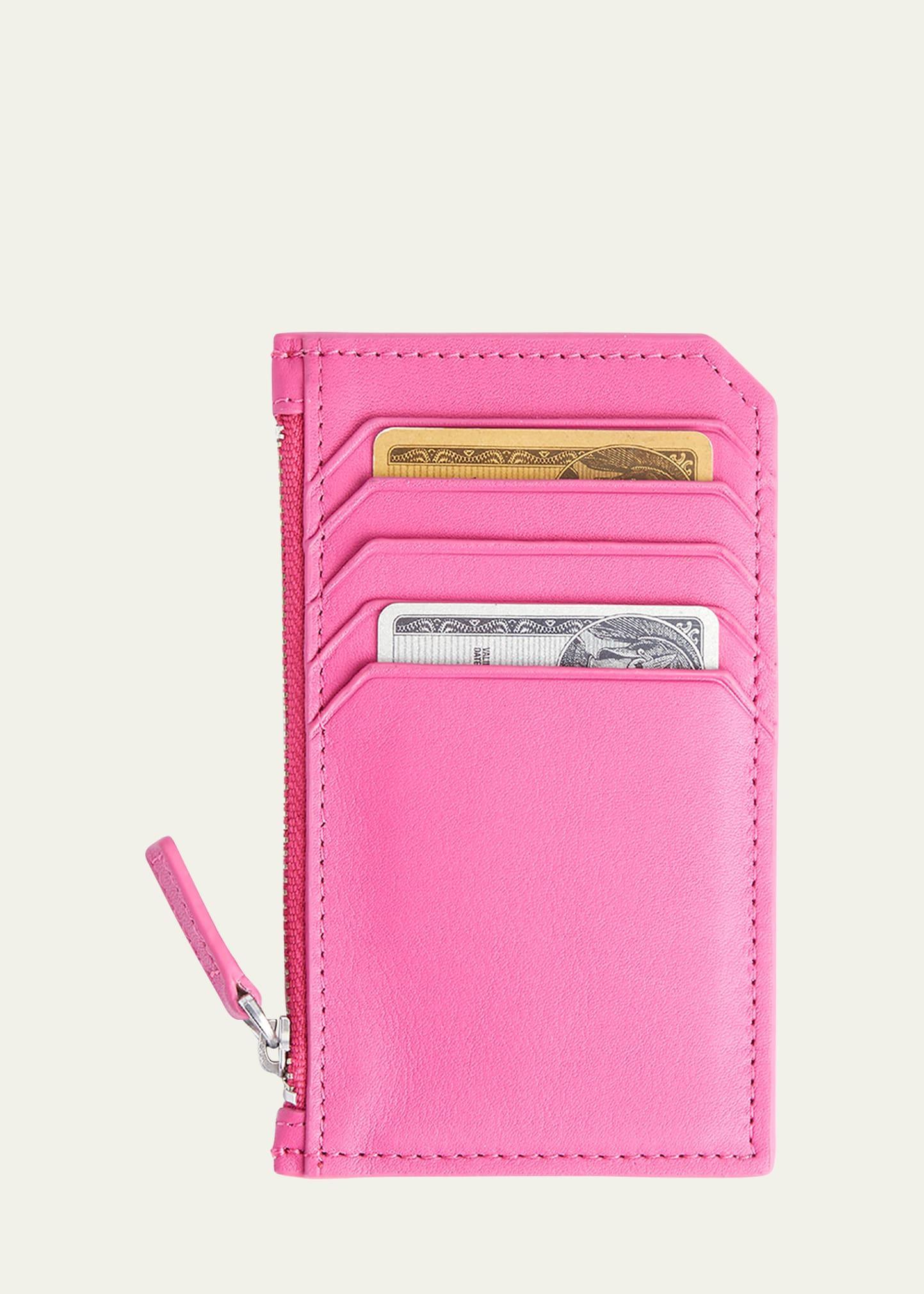 ROYCE New York Zip Leather Card Case Product Image