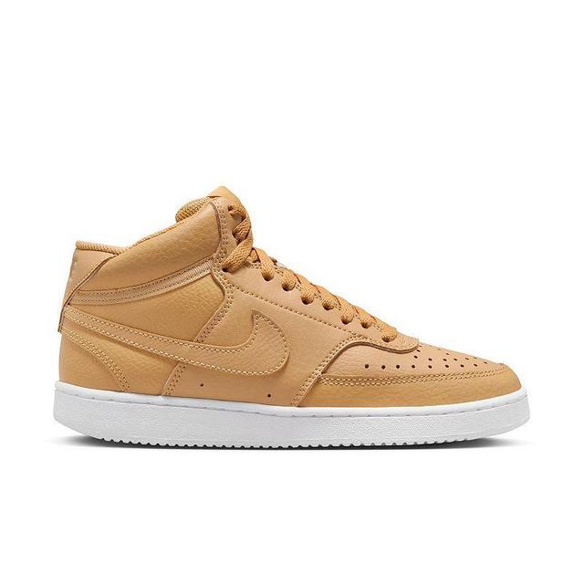 Nike Court Vision Mid-Top Womens Shoes Natural Product Image