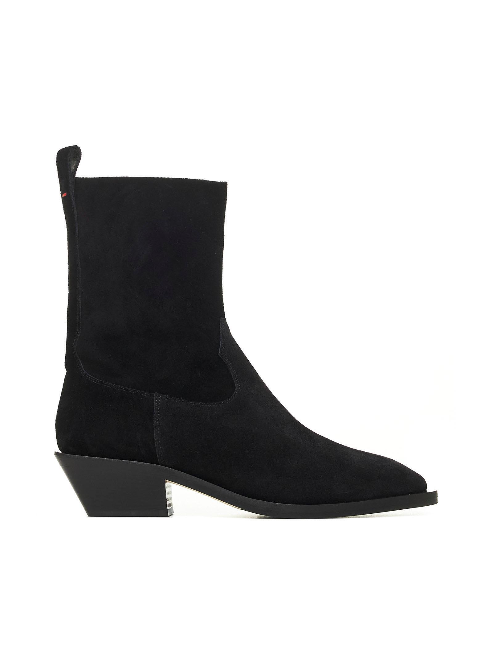 Aeydē Woman Ankle Boots Black Size 6 Leather Product Image