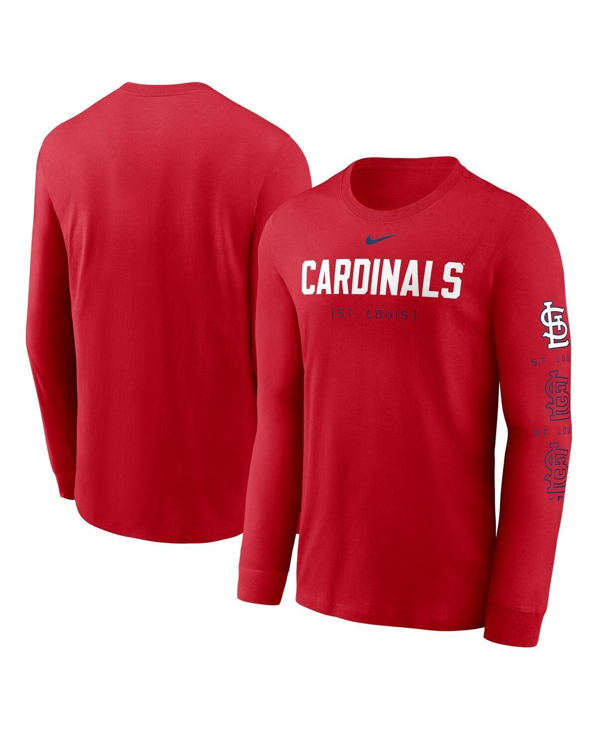 St. Louis Cardinals Repeater Nike Men's MLB Long-Sleeve T-Shirt Product Image