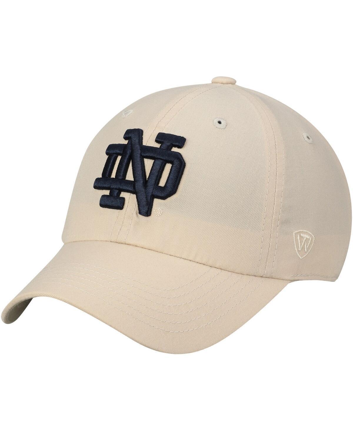 Mens Top of the World Gold Notre Dame Fighting Irish Staple Adjustable Hat Product Image