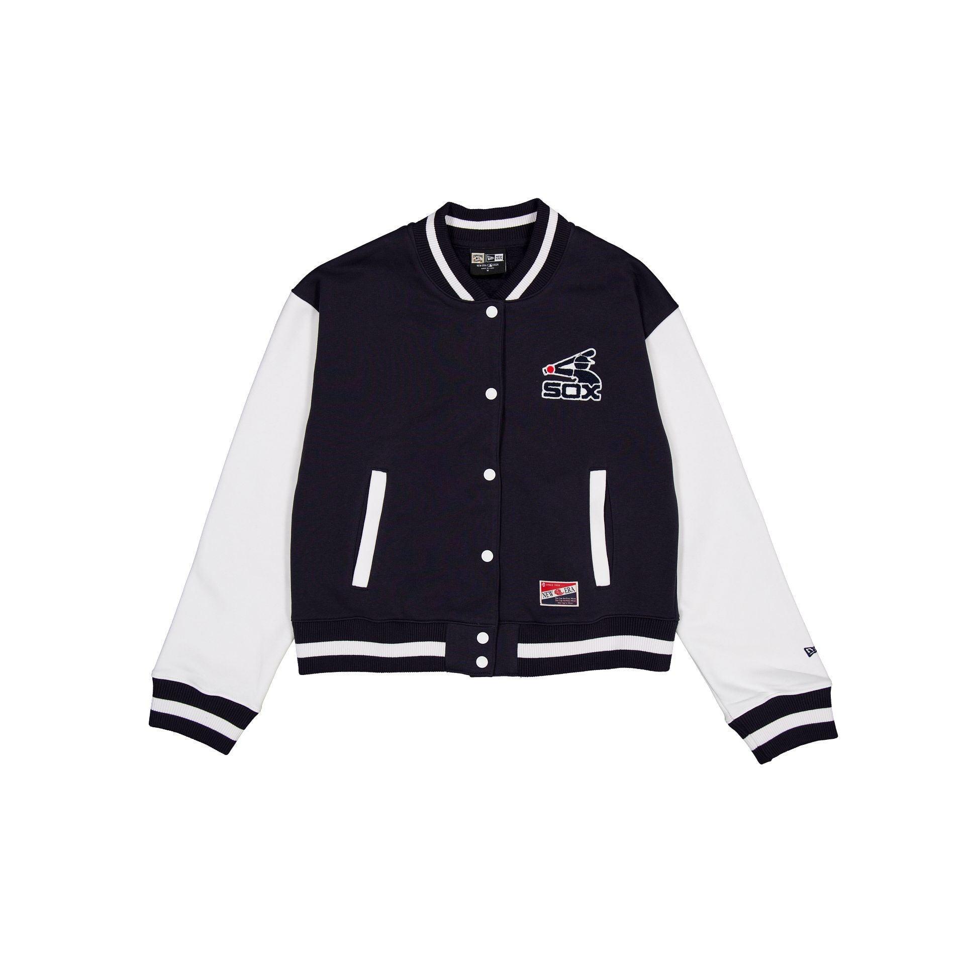 Chicago White Sox Throwback Fleece Women's Jacket Female Product Image