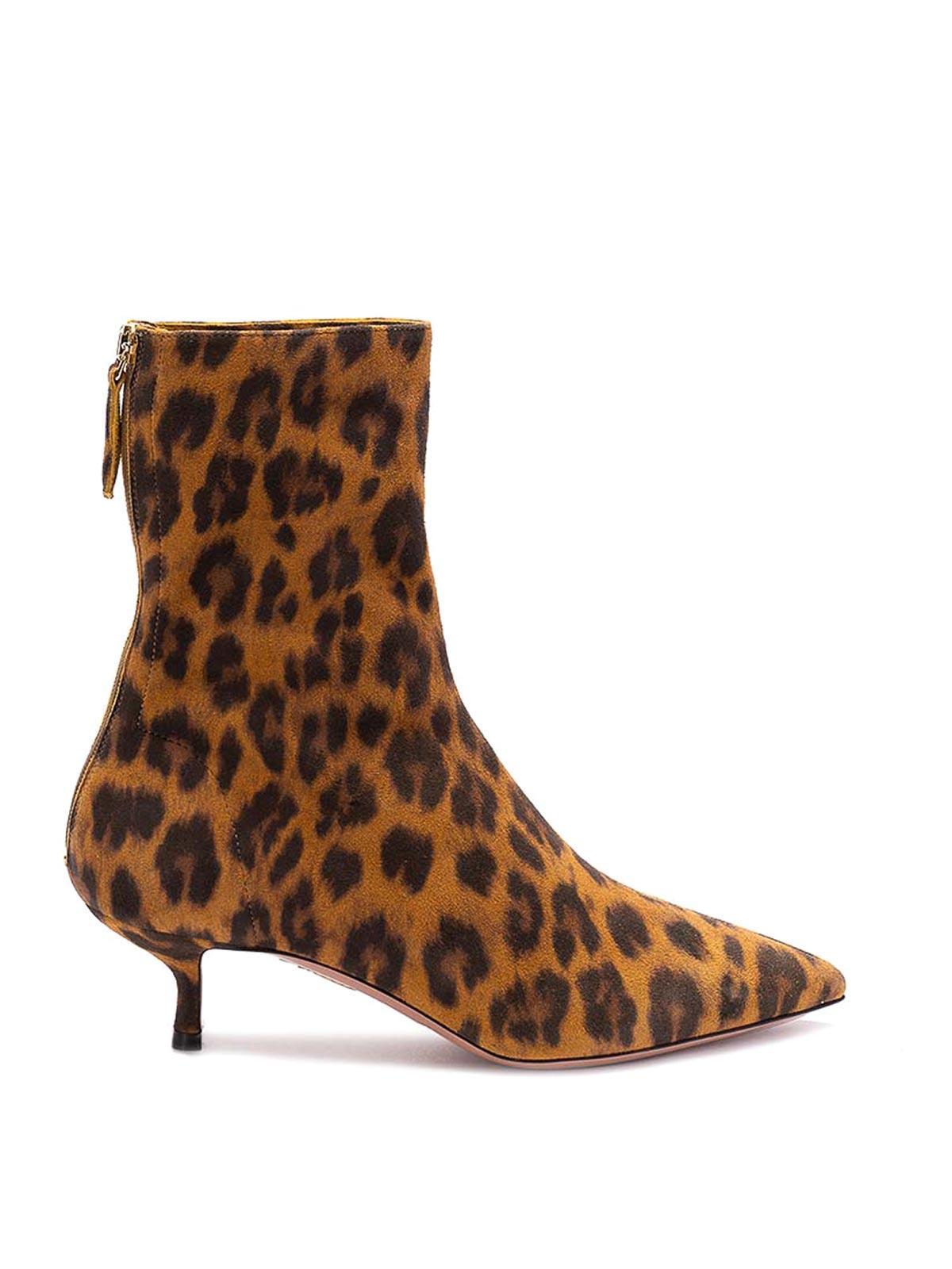 Women's Leopard Print Montmartre Boots In C80 Product Image