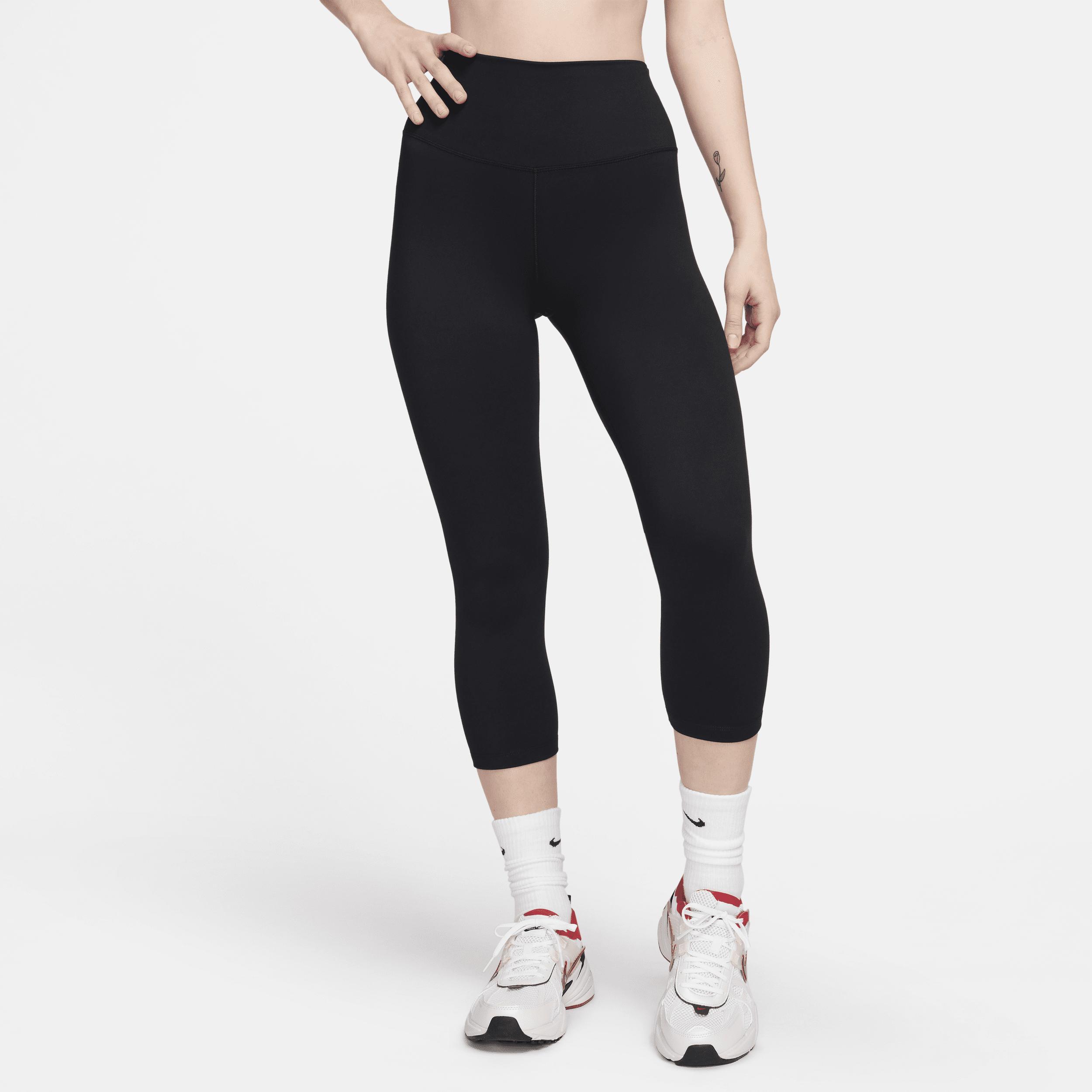 Womens Nike One High-Waisted Crop Leggings product image