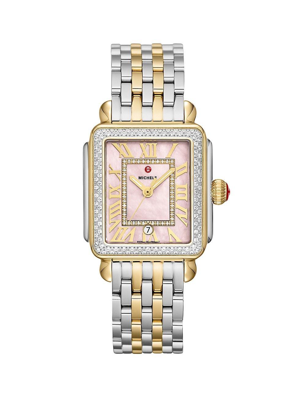 Michele Deco Madison Watch, 33mm x 35mm Product Image