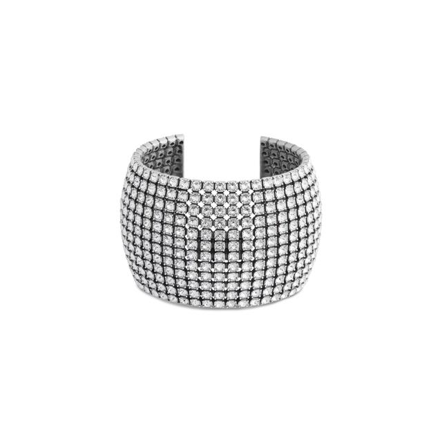 Women's Glam Cuff in Antique Silver Product Image