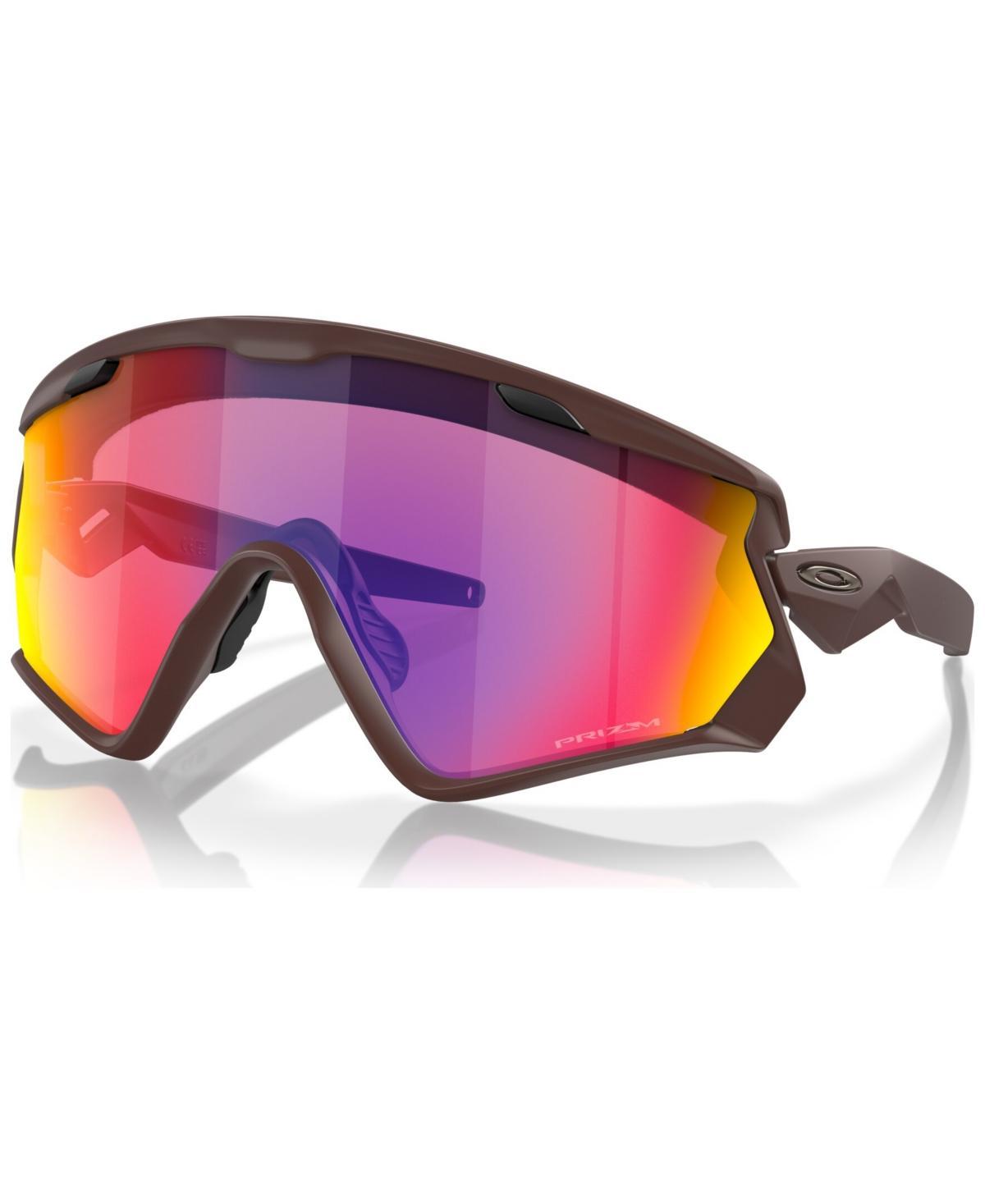 Oakley Mens Wind Jacket 2.0 Sunglasses, Mirror OO9418 Product Image