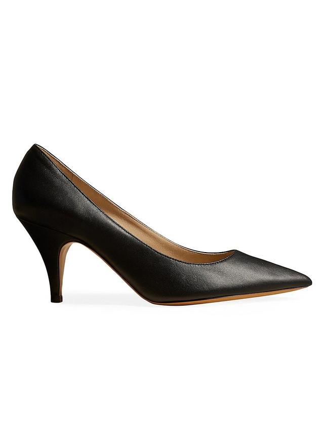 Womens River 75MM Leather Pumps Product Image