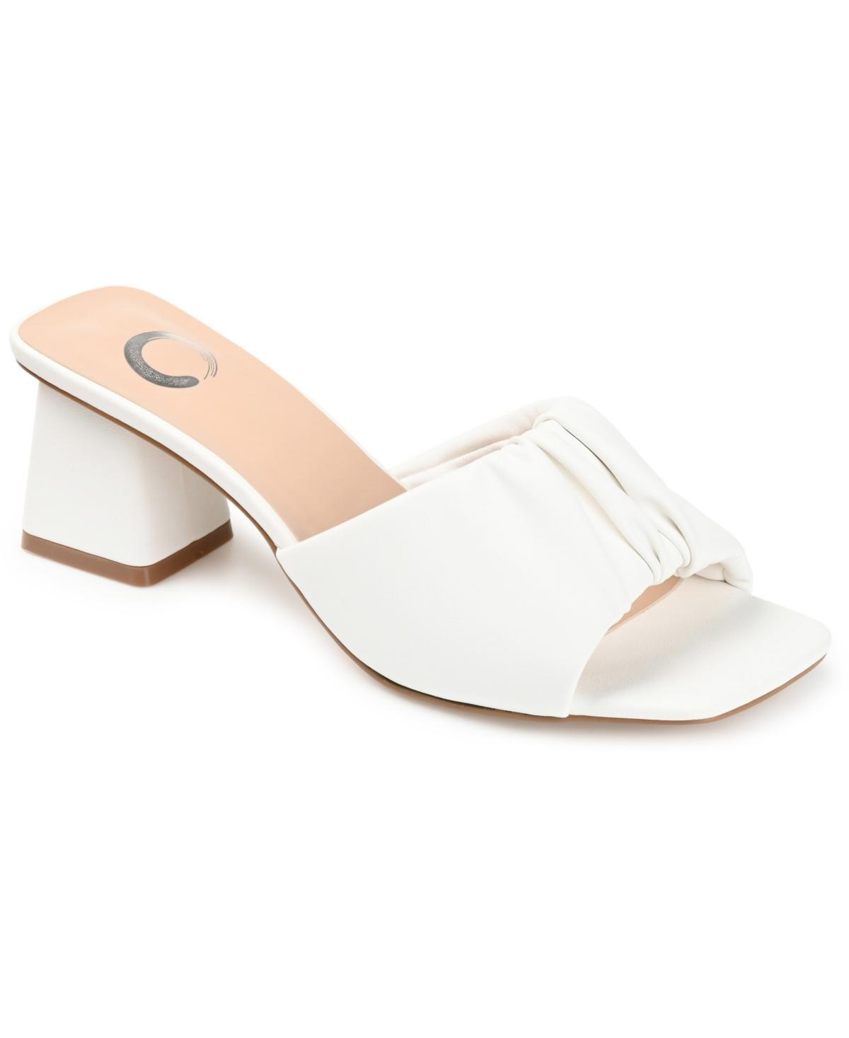 Journee Collection Briarr Womens Heeled Slide Sandals Product Image