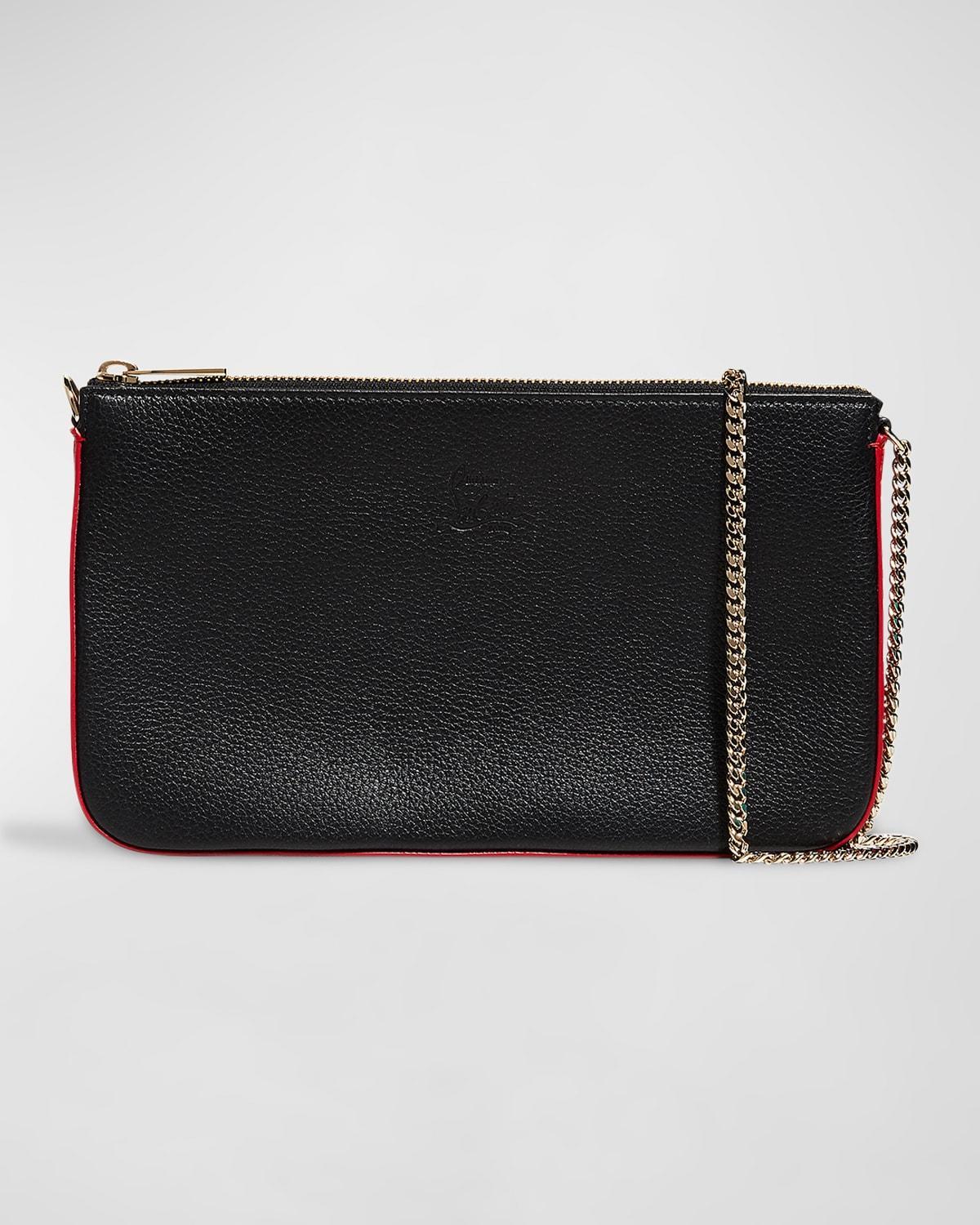 Womens Loubila Leather Pouch-On-Chain Product Image