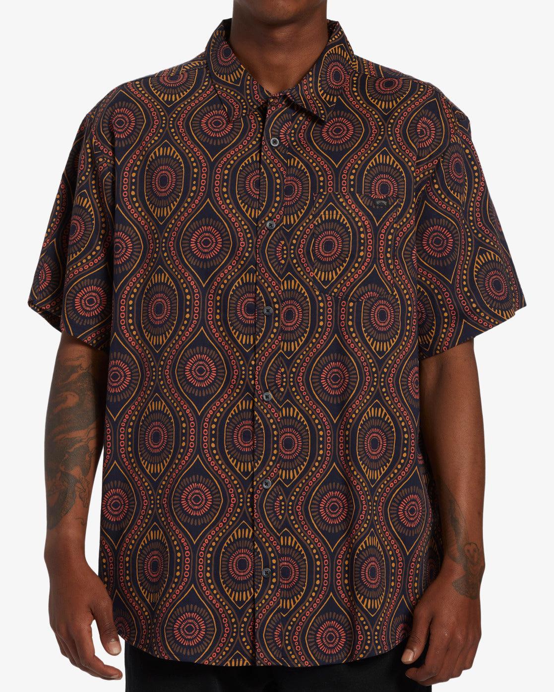 Sundays Short Sleeve Shirt - Rust Male Product Image