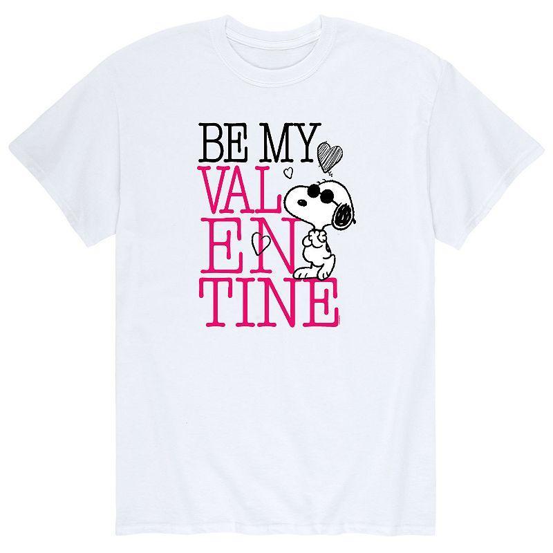 Mens Peanuts Snoopy Be My Valentine Tee Product Image