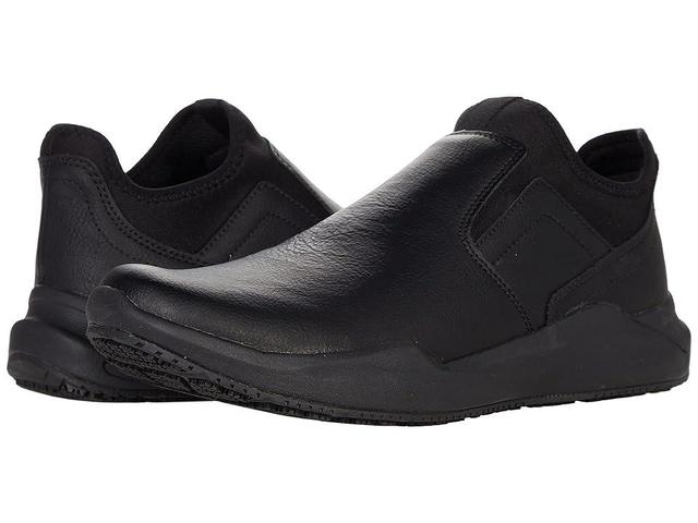 Dr. Scholl's Work Hidden (Black Leather) Men's Shoes Product Image