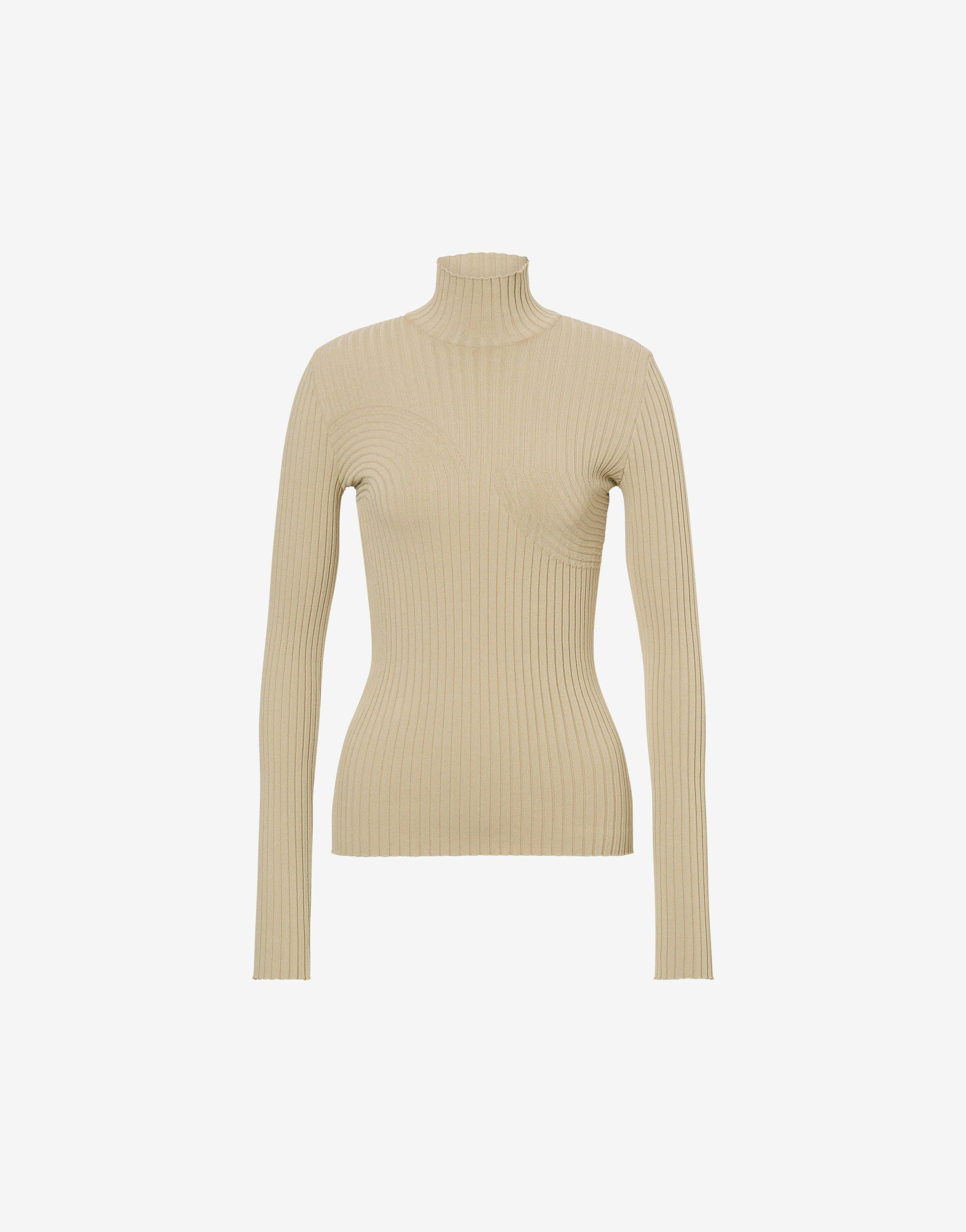 Stretch viscose turtleneck jumper product image