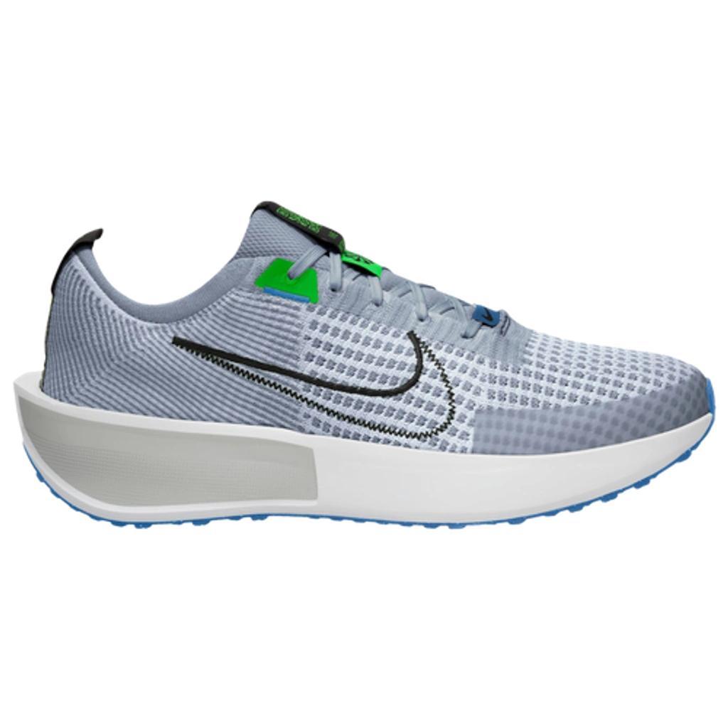 NIKE Mens  Interact Run In Ashen Slate/star Blue/green Strike Product Image