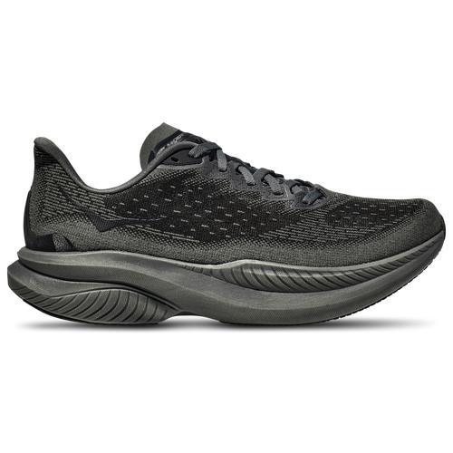 HOKA Womens HOKA Mach 6 - Womens Shoes Black/Black Product Image