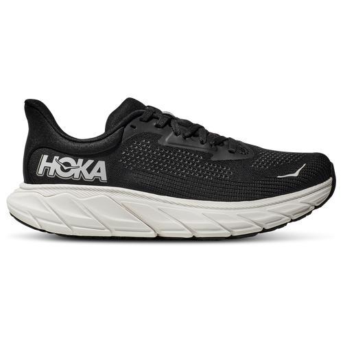 HOKA Womens Arahi 7 - Running Shoes Black/White Product Image