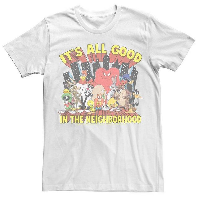 Mens Looney Tunes The Neighborhood Group Tee Product Image