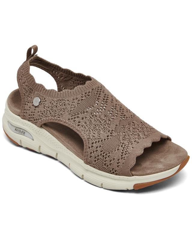 Skechers Cali Womens Martha Stewart: Arch Fit - Breezy City Catch Athletic Sandals from Finish Line Product Image