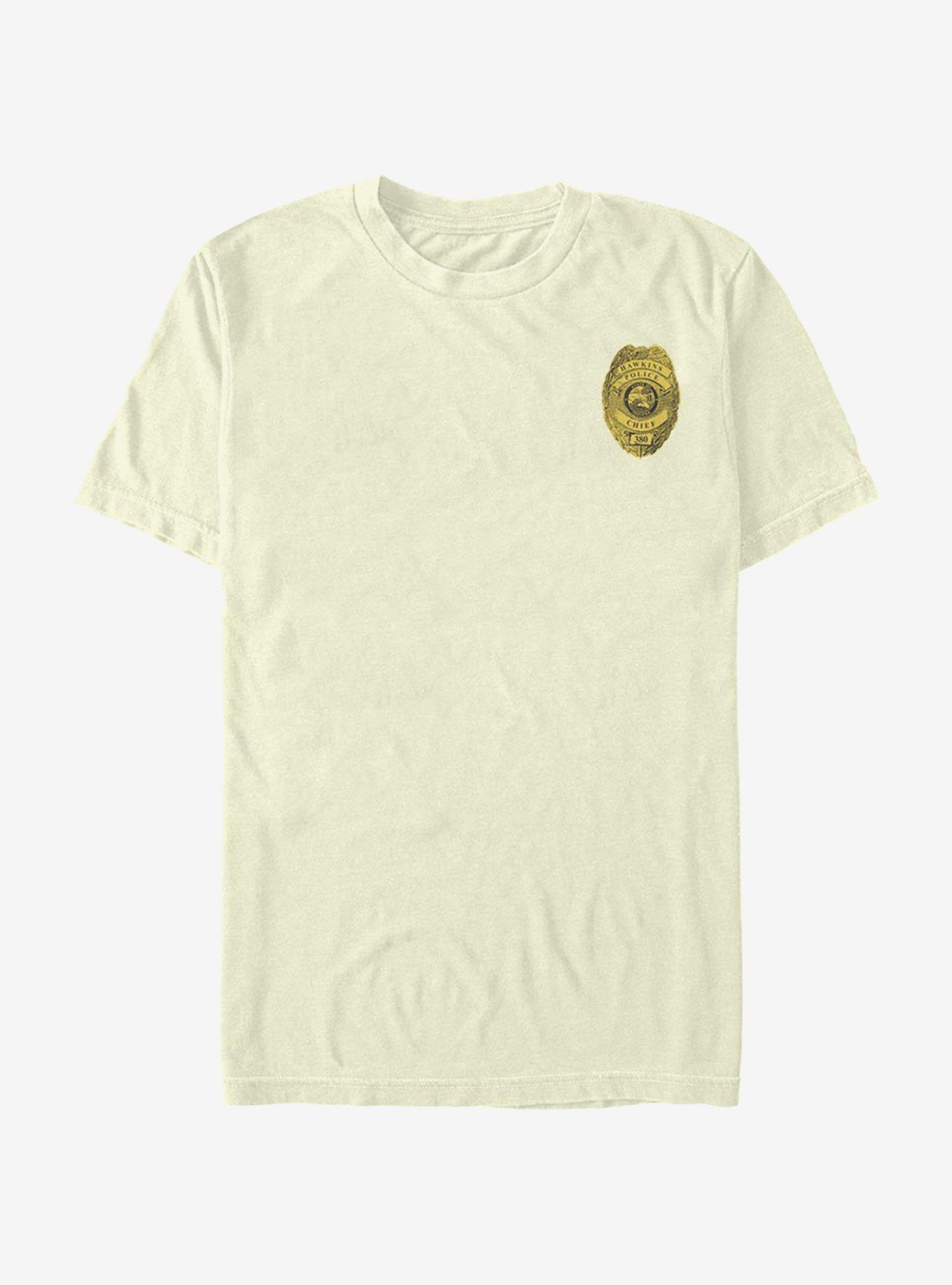 Mens Tee - Hawkins Police Badge Product Image