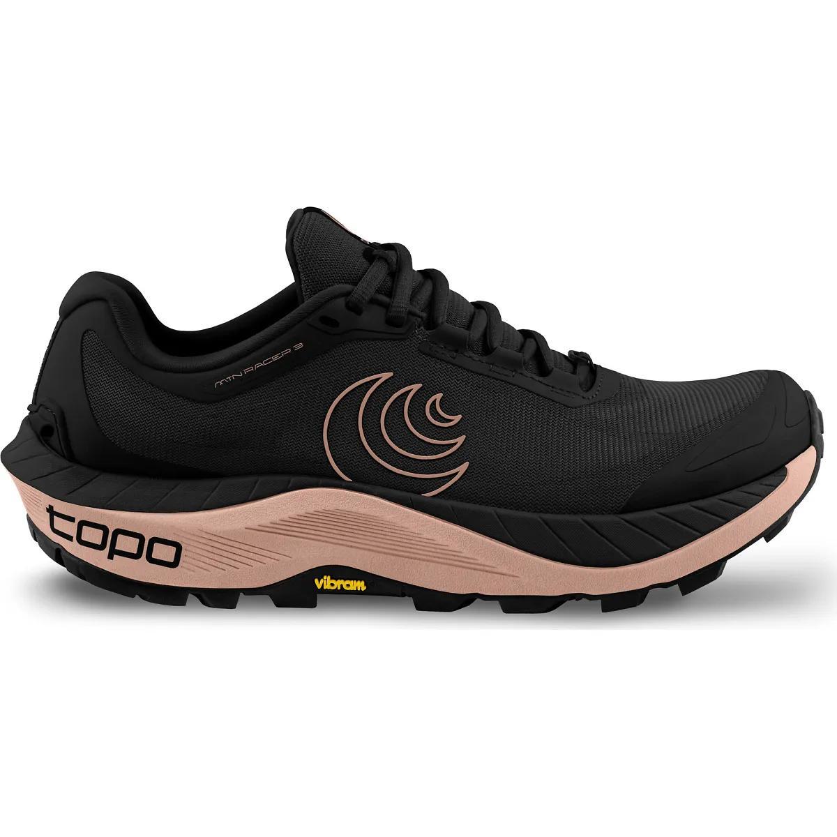 Topo Athletic MTN Racer 3 (Black/Mauve) Women's Shoes Product Image