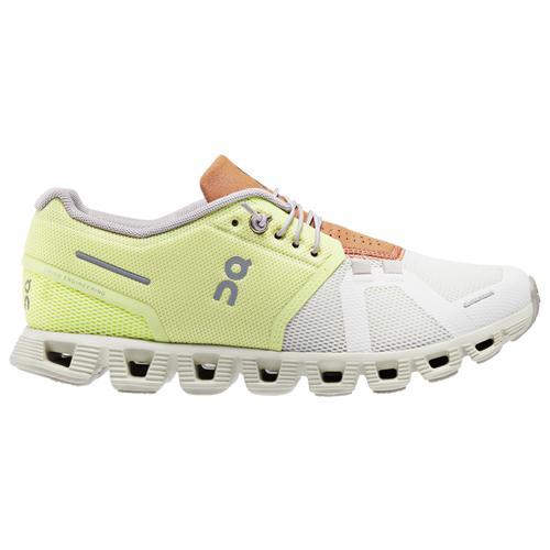 On Womens Cloud 5 - Running Shoes Ice/Hay Product Image