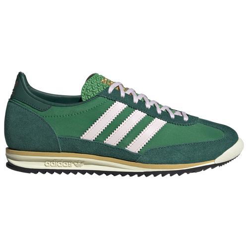 adidas Womens Originals SL 72 - Running Shoes Green/White Product Image