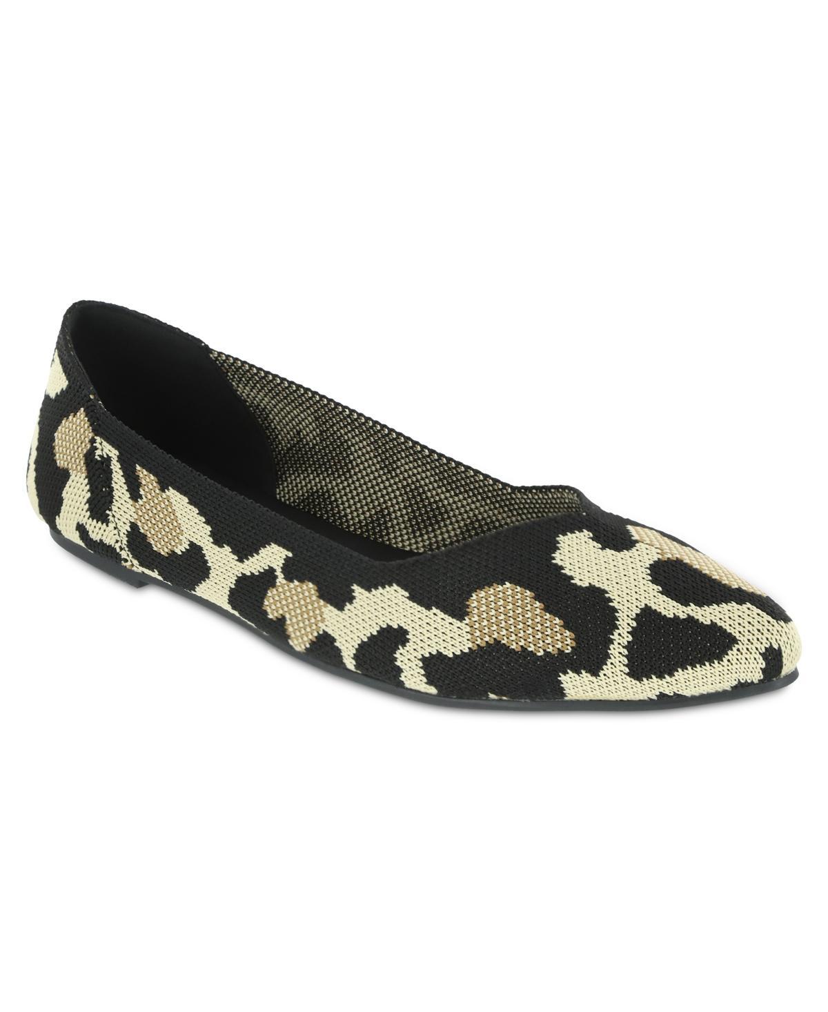 Mia Womens Kerri Ballet Knit Flats Product Image