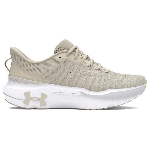 Under Armour Mens Under Armour Infinite Elite - Mens Running Shoes Summit White/Summit White/White Clay Product Image